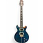 Used 2022 PRS Santana Signature Blue Matteo Solid Body Electric Guitar