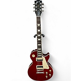 Used Gibson Les Paul Classic Cherry Solid Body Electric Guitar