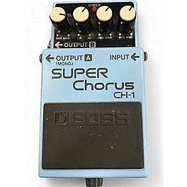 Used BOSS CH1 Super Chorus Effect Pedal