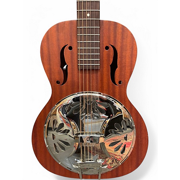 Used Gretsch Guitars G9200 Boxcar Round Neck Natural Resonator Guitar