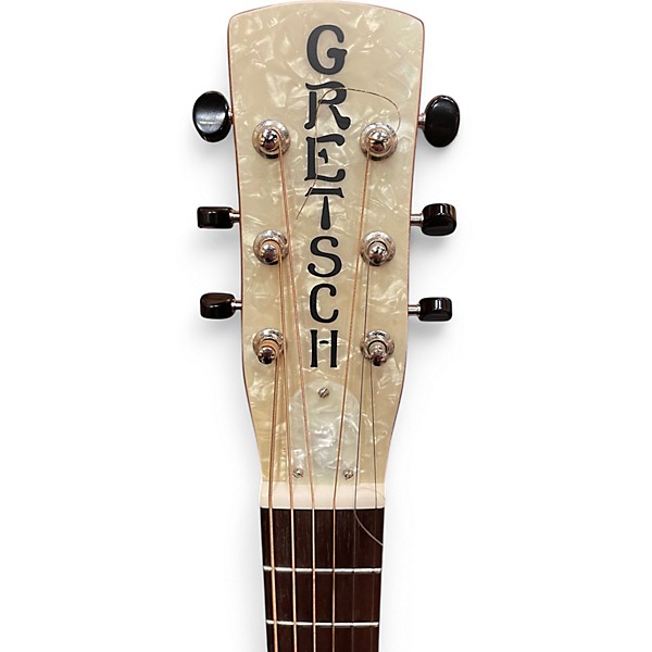 Used Gretsch Guitars G9200 Boxcar Round Neck Natural Resonator Guitar