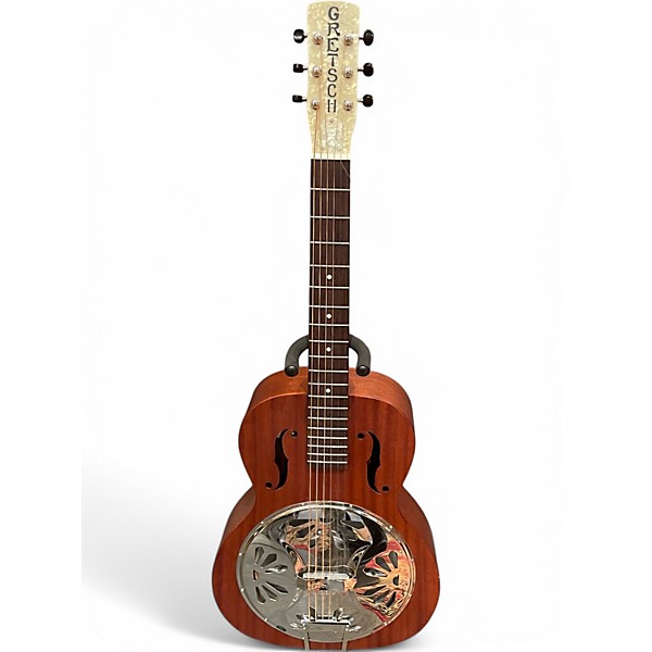 Used Gretsch Guitars G9200 Boxcar Round Neck Natural Resonator Guitar