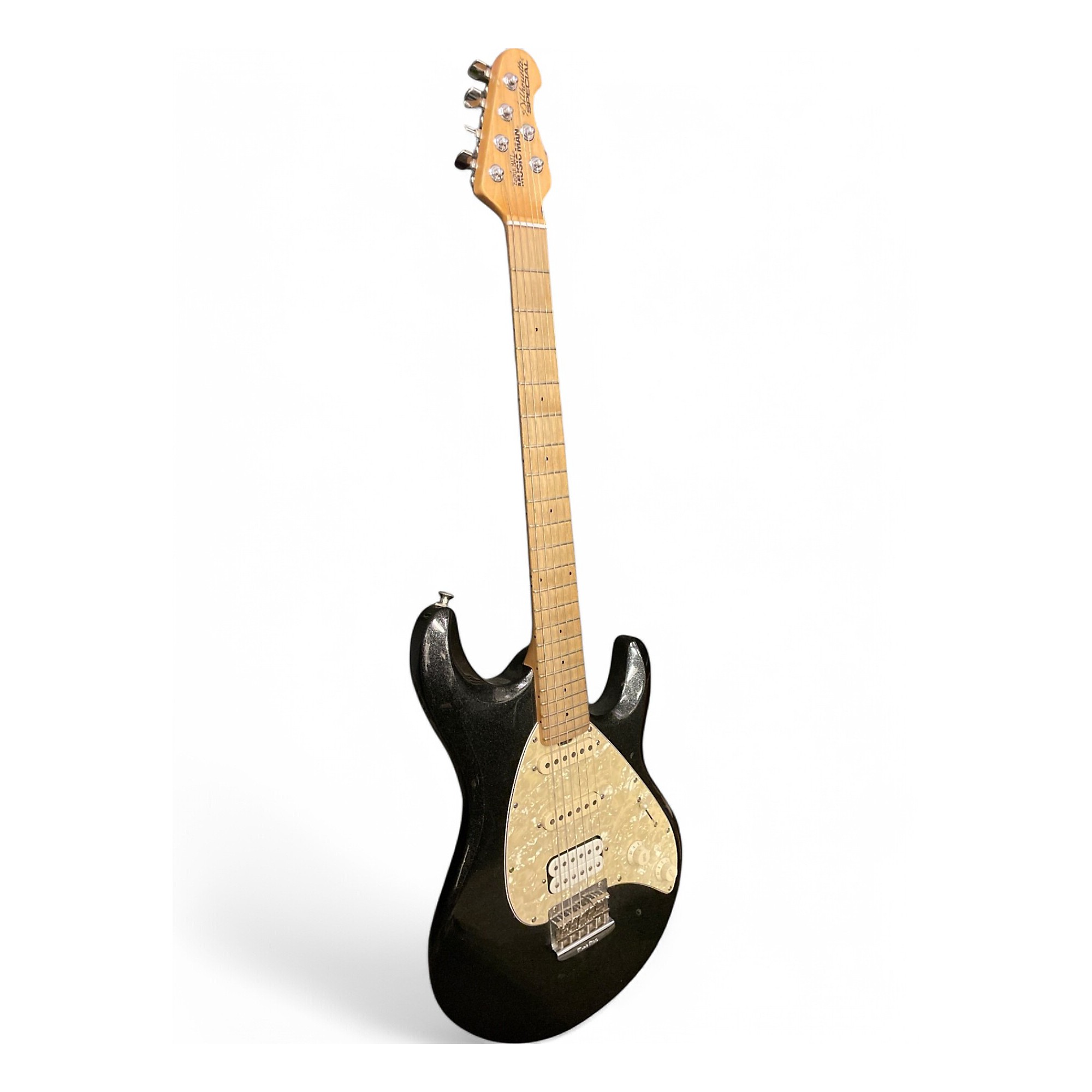 Used Ernie Ball Music Man Silhouette Special Galaxy Black Solid
