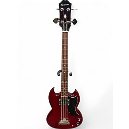 Used Epiphone SG E1 Cherry Electric Bass Guitar