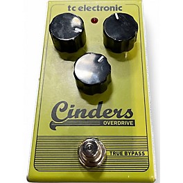 Used TC Electronic Cinders Overdrive Effect Pedal