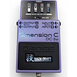 Used BOSS Dimension C DC-2W Effect Pedal