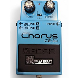Used BOSS CE2W Waza Craft Chorus Effect Pedal