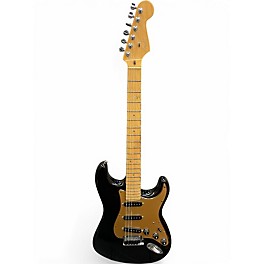 Used Fender American Deluxe Stratocaster Black Solid Body Electric Guitar