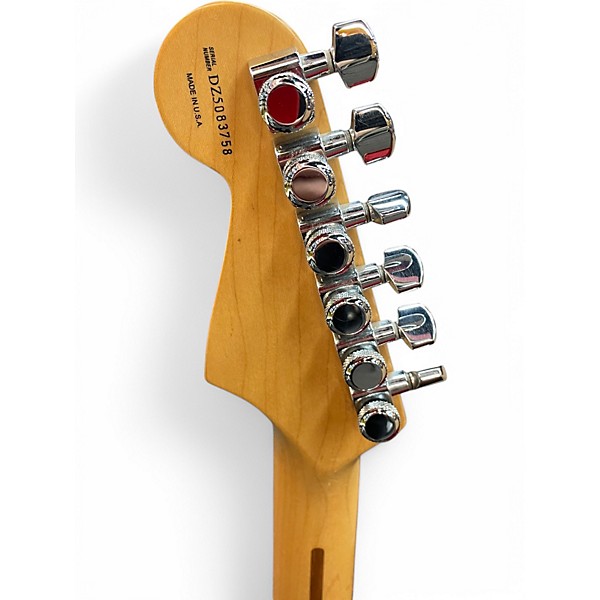 Used Fender American Deluxe Stratocaster Black Solid Body Electric Guitar