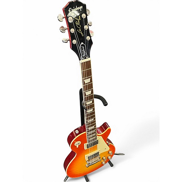 Used Epiphone Les Paul Standard Heritage Cherry Sunburst Solid Body Electric Guitar