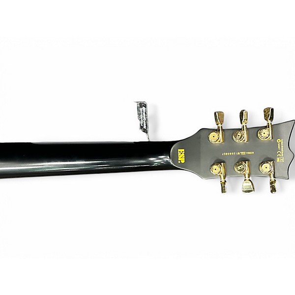 Used ESP LTD EC1000B Black Solid Body Electric Guitar