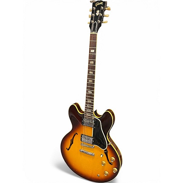 Vintage 1965 Gibson ES335 Sunburst Hollow Body Electric Guitar