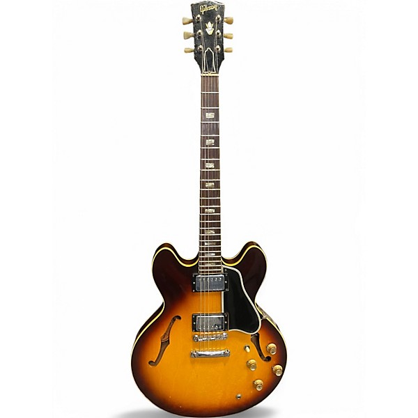 Vintage 1965 Gibson ES335 Sunburst Hollow Body Electric Guitar