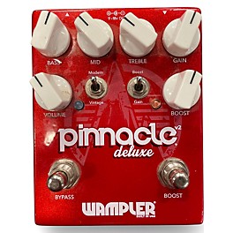 Used Wampler Pinnacle Deluxe Distortion Effect Pedal