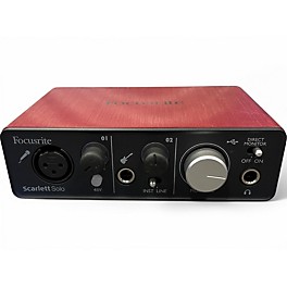 Used Focusrite Scarlett Solo Gen 3 Audio Interface
