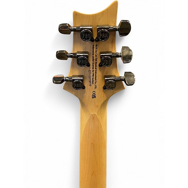 Used PRS SE Swamp Ash Sandblasted CE24 Red Solid Body Electric Guitar