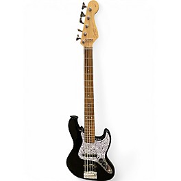 Used 2019 Squier Affinity Jazz Bass V 5 String black Electric Bass Guitar