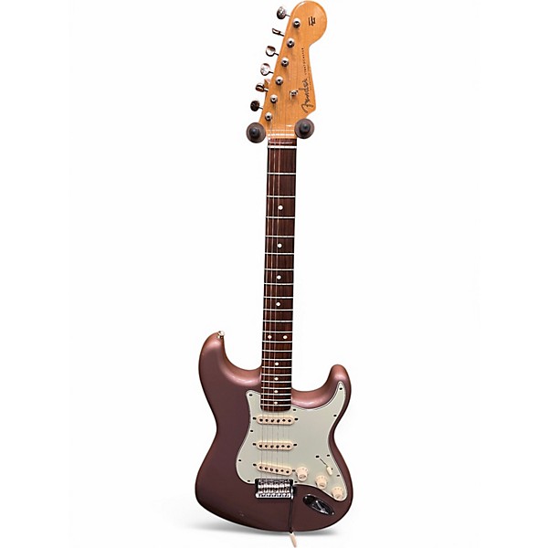 Used Fender Vintera 60s Stratocaster Modified Burgundy Mist Solid Body Electric Guitar