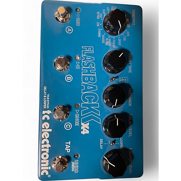 Used TC Electronic Flashback X4 Delay And Looper Effect Pedal