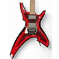 Used Ibanez XF350 Falchion Black Red Burst Solid Body Electric Guitar