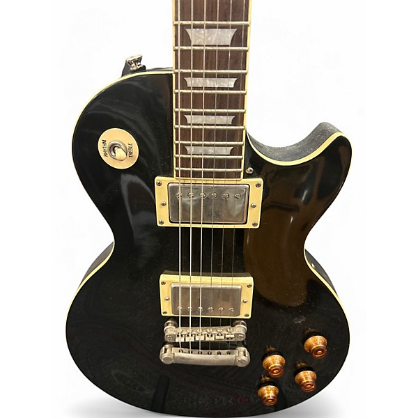 Used Epiphone Les Paul Standard Black Solid Body Electric Guitar