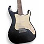 Used Lyon By Washburn STRATOCASTER Black Solid Body Electric Guitar