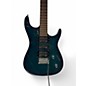 Used Godin FREEWAY CLASSIC BLUE FLAME Solid Body Electric Guitar
