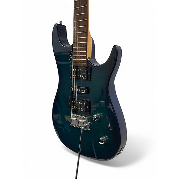 Used Godin FREEWAY CLASSIC BLUE FLAME Solid Body Electric Guitar