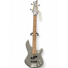 Used Mitchell MB100 Gray Electric Bass Guitar