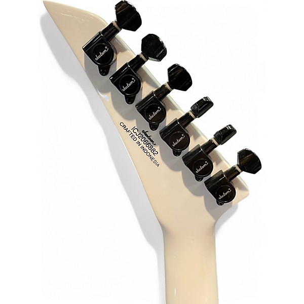 Used Jackson Pro Series Signature Phil Demmel Demmelition Fury PDT Snow White Solid Body Electric Guitar