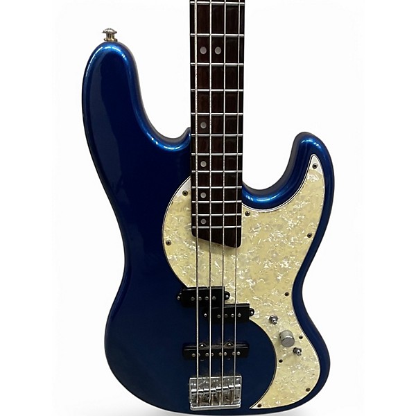Used SVK PJ ELECTRIC BASS BLUE Electric Bass Guitar