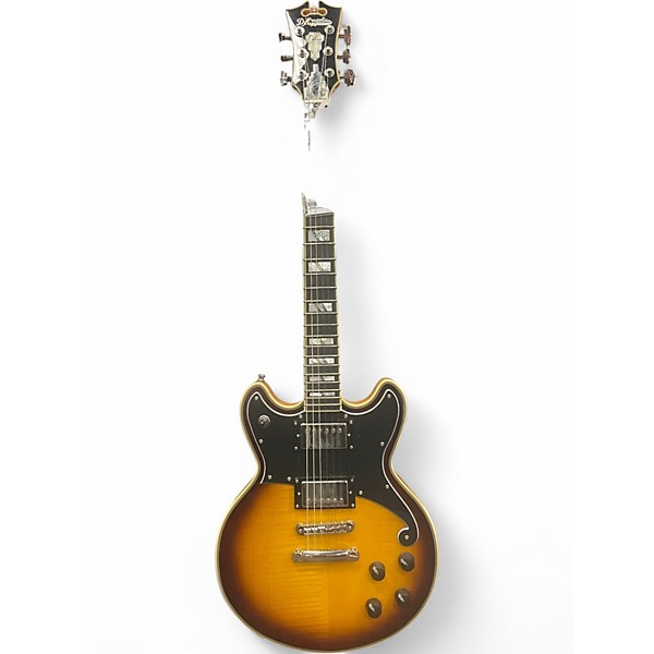 Used D'Angelico DELUXE BRIGHTON 2 Color Sunburst Solid Body Electric Guitar
