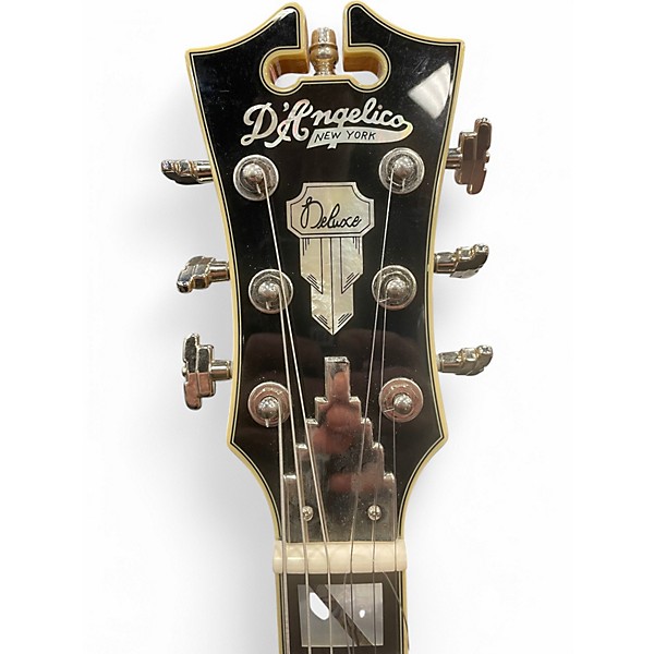 Used D'Angelico DELUXE BRIGHTON 2 Color Sunburst Solid Body Electric Guitar