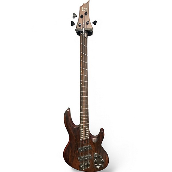 Used ESP LTD B1004MS Deluxe Mahogany Electric Bass Guitar