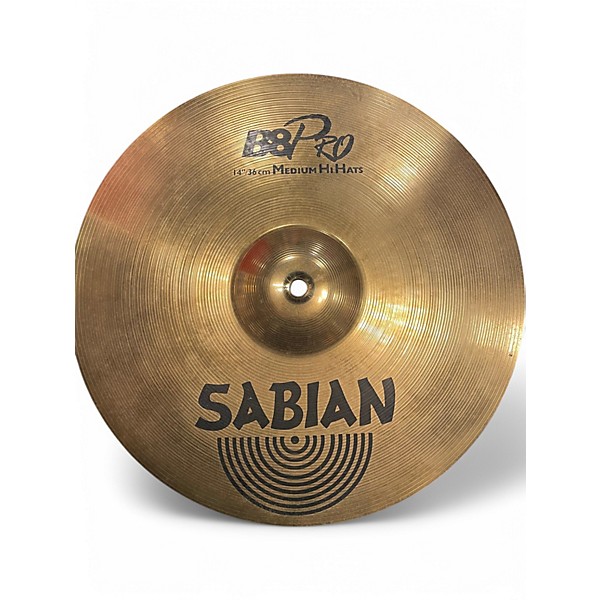Used SABIAN 14in B8 Pro Hi Hat Pair Cymbal