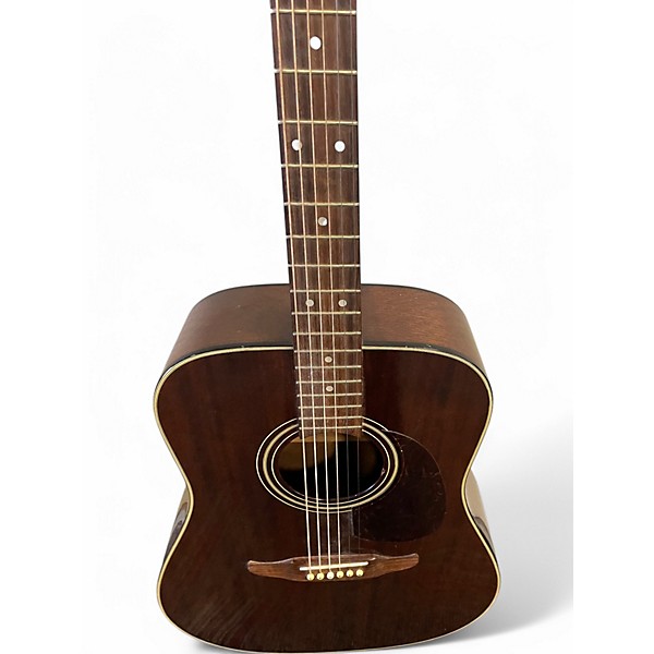 Used Fender NEWPOTER Mahogany Acoustic Guitar