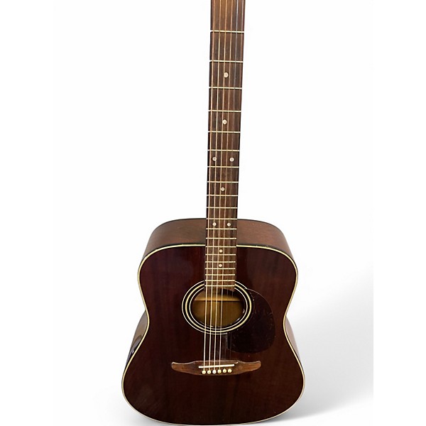 Used Fender NEWPOTER Mahogany Acoustic Guitar