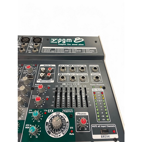 Used Yorkville PGM8 Unpowered Mixer