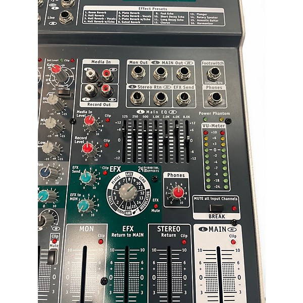 Used Yorkville PGM8 Unpowered Mixer