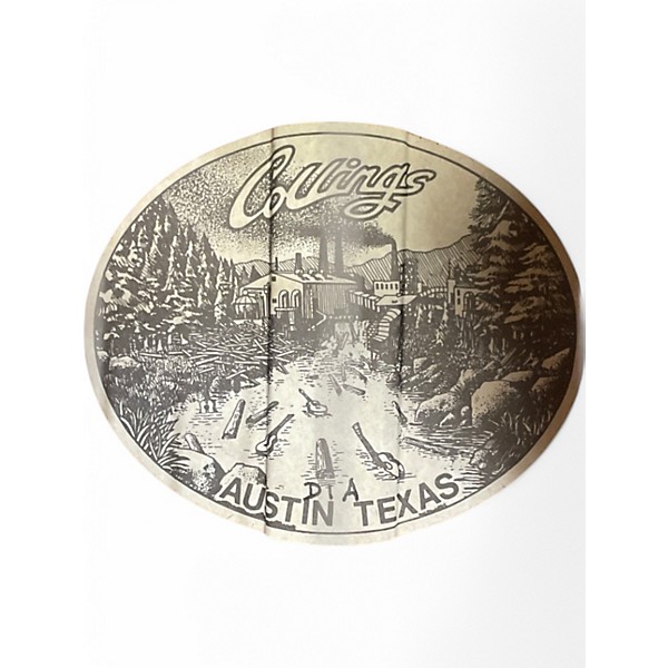 Used 2021 Collins d1A Natural Acoustic Guitar