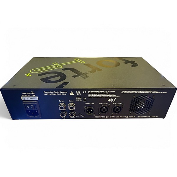 Used Bergantino FORTE HP2 Bass Amp Head