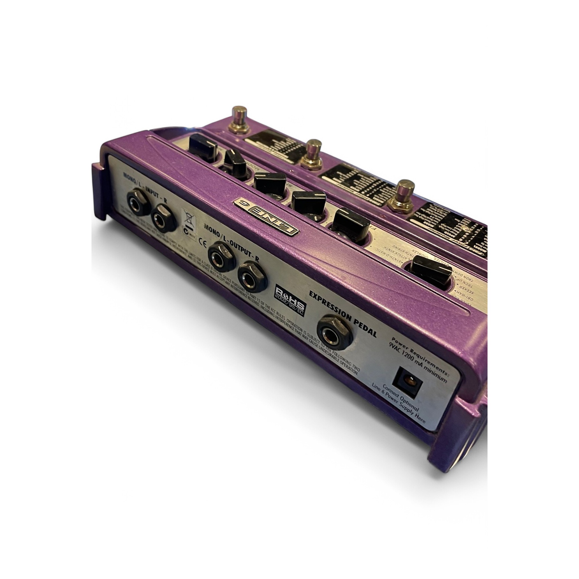 LINE6 filter Modeler expression pedal付き