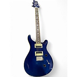 Used PRS SE Custom 24 Blue Solid Body Electric Guitar