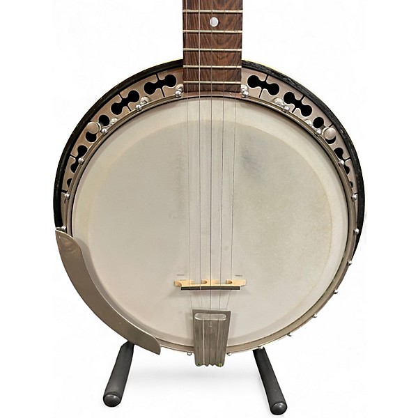 Vintage 1980s Ode 6510 Natural Banjo