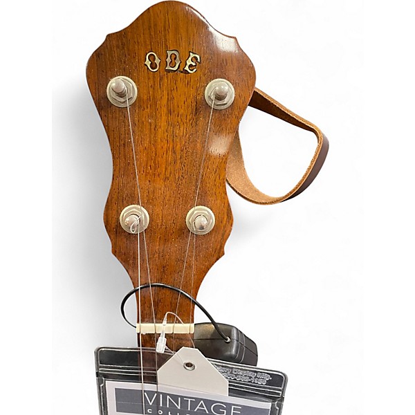 Vintage 1980s Ode 6510 Natural Banjo