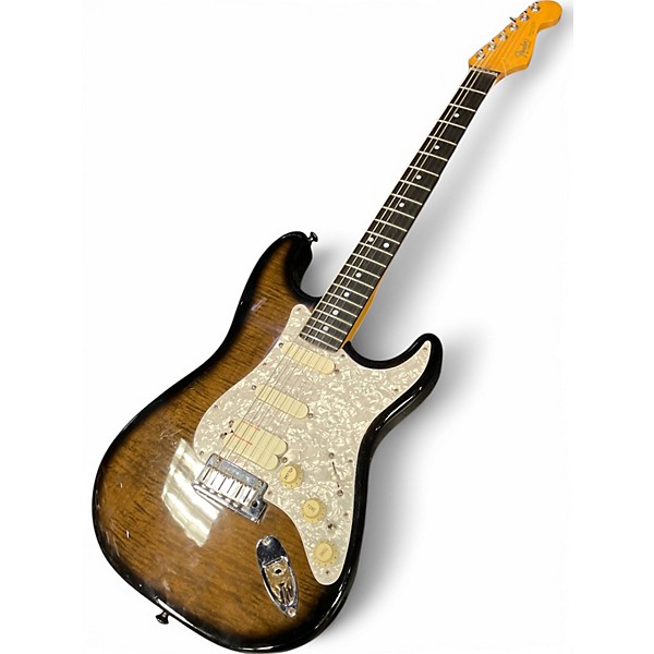 Vintage 1989 Fender American Ultra Stratocaster HSS TRANS BURST Solid Body Electric Guitar
