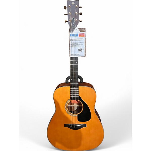 Used Yamaha FGX3 Natural Acoustic Electric Guitar