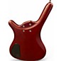 Used Warwick Corvette Double Buck 4 String Red Electric Bass Guitar