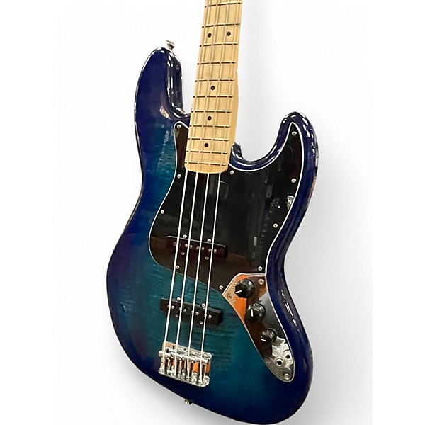 Used Fender Player Plus Jazz Bass Plus Top BLUEBERRY BURST Electric Bass Guitar