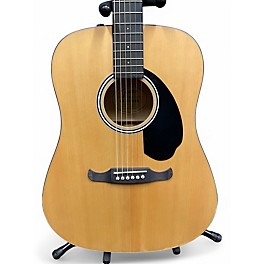 Used Fender FA125 Natural Acoustic Guitar